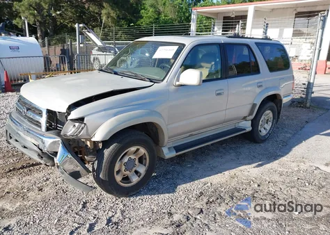 2000 Toyota 4Runner Sr5 V6 from USA, damaged, VIN JT3GN86R6Y0149405